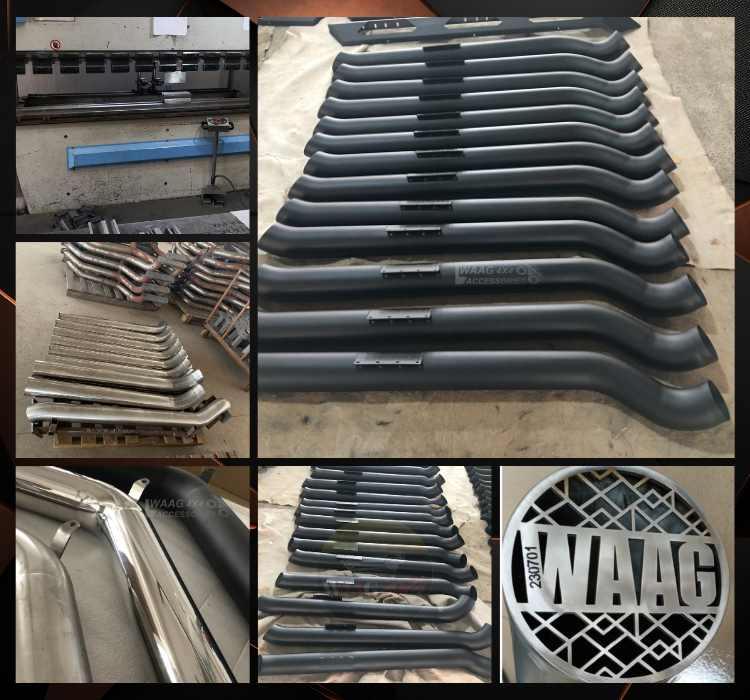 stainless snorkel production process